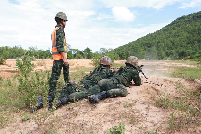 การฝึกดำเนินกลยุทธ์ทางทหารของ ร.3 พัน.2