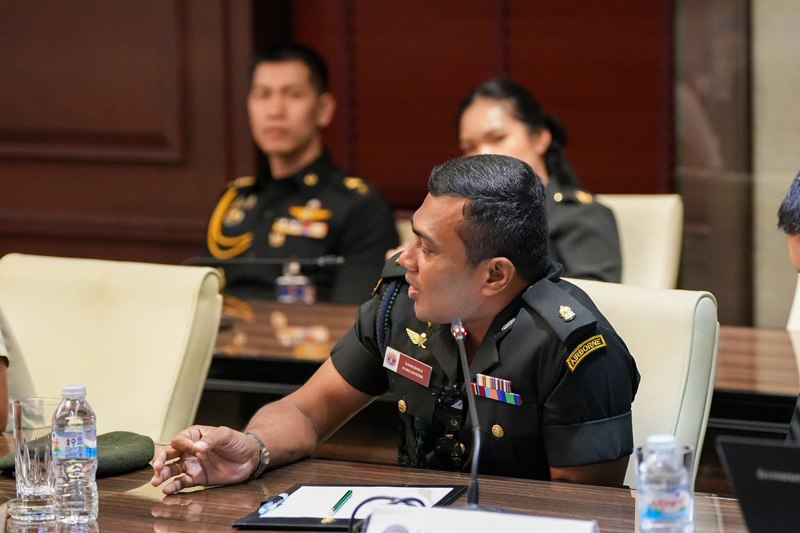 ความร่วมมือทางทหารระหว่างกองทัพบกไทยและศรีลังกา