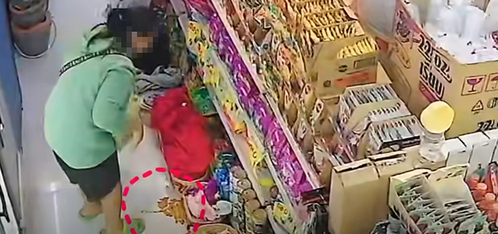 ลูกค้าสาวสร้างเรื่องสะเทือนขวัญก