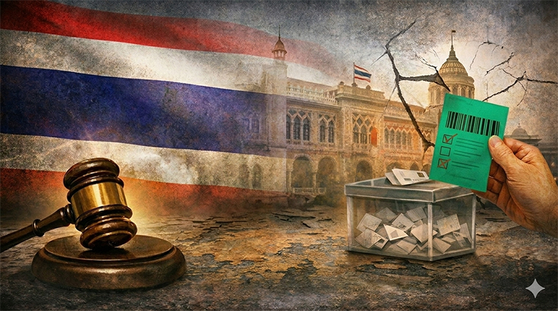 บาร์โค้ดบนบัตรเลือกตั้ง