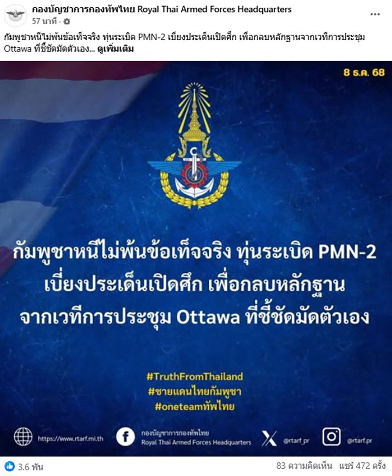 กองบัญชาการกองทัพไทย