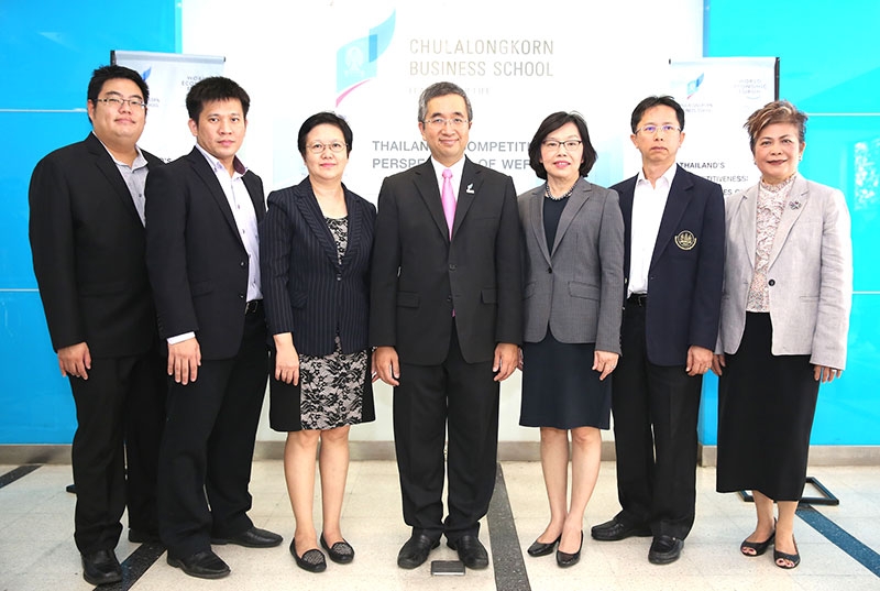 สัมมนา : รองศาสตราจารย์ ดร.พสุ เดชะรินทร์ คณบดี คณะพาณิชยศาสตร์และการบัญชี จุฬาลงกรณ์มหาวิทยาลัย จัดสัมมนา “การพัฒนาศักยภาพในการแข่งขันของประเทศ : 
มุมมองของ WEF (World Economic Forum)” ให้กับองค์กรภาครัฐและเอกชน โดยมี 
สุพาพร อรุณรักษ์สมบัติ, พรกนก วิภูษณวรรณ และ สุริยนต์ ธันกิจจานุกิจ มาร่วมงาน ณ ห้องโงวฮก อาคาร
ไชยยศสมบัติ 3 คณะพาณิชยศาสตร์และการบัญชี จุฬาลงกรณ์มหาวิทยาลัย