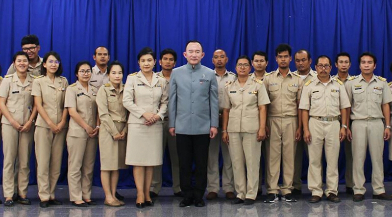 สร้างขวัญ-กำลังใจ : ม.ล.ปนัดดา ดิศกุล ผู้ช่วยรัฐมนตรีประจำสำนักนายกรัฐมนตรี ปฏิบัติราชการกระทรวงยุติธรรม ตรวจเยี่ยมการดำเนินงานด้านกระบวนการฝึกอบรมและดูแลเด็กและเยาวชนตามคำพิพากษาหรือคำสั่งของศาล และตามนโยบายของกรมพินิจและคุ้มครองเด็กและเยาวชน กระทรวงยุติธรรม ที่ ศูนย์ฝึกและอบรมเด็กและเยาวชนชาย บ้านกรุณา อ.บางพลี จ.สมุทรปราการ