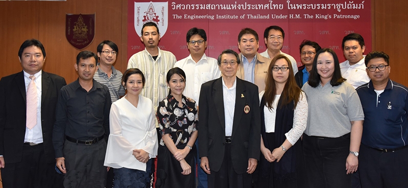 ก้าวไกลไม่หยุดนิ่ง : ดร.ธเนศ วีระศิริ นายกวิศวกรรมสถานแห่งประเทศไทยฯ ร่วมกับ กรมส่งเสริมอุตสาหกรรม จัดงานสัมมนาเรื่อง “Industry 4.0” โดยมี รศ.ดำรงค์ ทวีแสงสกุลไทย, รศ.ดร.ณัฐชา
ทวีแสงสกุลไทย, ดร.ดั้นดุสิต โปราณานนท์, วันชัย จิรพฤกษ์ภิญโญ, ชยุตม์ กฤษอร่ามเรือง และ ทรงพล เทอดรัตนเกียรติ เป็นวิทยากร ที่ อาคาร วสท. ถนนรามคำแหง 39