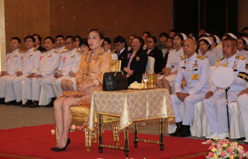 พระเจ้าวรวงศ์เธอ พระองค์เจ้าโสมสวลี พระวรราชาทินัดดามาตุ โปรดให้ พระเจ้าหลานเธอ พระองค์เจ้าพัชรกิติยาภา เสด็จแทนพระองค์ทรงฟังปาฐกถา กัลยาณกิติ์ กิติยากร ครั้งที่ 32 เรื่อง “แบคทีเรียในลำไส้เป็นปัจจัยทางสิ่งแวดล้อมที่เพิ่มความเสี่ยงต่อการเกิดโรคหัวใจและหลอดเลือด” ณ ศูนย์การแพทย์สิริกิติ์ คณะแพทยศาสตร์โรงพยาบาลรามาธิบดี เมื่อวันอังคารที่ 2 ตุลาคม 2561