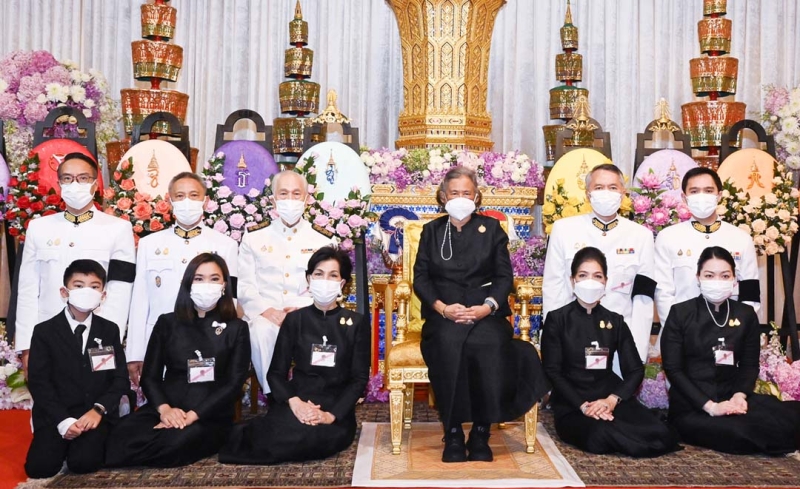 สมเด็จพระกนิษฐาธิราชเจ้า กรมสมเด็จพระเทพรัตนราชสุดาฯ สยามบรมราชกุมารี เสด็จพระราชดําเนินไป
ในการพระพิธีธรรมสวดพระอภิธรรมศพ หม่อมราชวงศ์สดศรี ปันยารชุน ม.ว.ม.,ป.ช.,ต.จ.,ภ.ป.ร.4
ณ ศาลาร้อยปีฯ วัดเบญจมบพิตรดุสิตวนารามราชวรวิหาร กรุงเทพมหานคร เมื่อวันอาทิตย์ที่ 26 พฤศจิกายน 2566