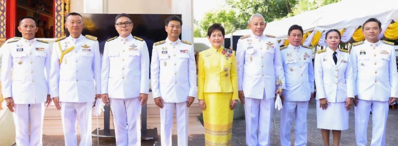 กฐินพระราชทาน : คุณหญิงณัฐิกา วัธนเวคิน อังอุบลกุล ประธานมูลนิธิเกียรติร่วมมิตรเพื่อการศึกษา
และ กลุ่ม บมจ.น้ำตาลและอ้อยตะวันออก เป็นประธานในพิธีถวายผ้าพระกฐินพระราชทานประจำปี 2566
โดยมี ปริญญา โพธิสัตย์ ผวจ.สระแก้ว, พล.ต.ต.ออมสิณ บุญญานุสนธิ์ ผู้บังคับการตำรวจภูธร จังหวัดสระแก้ว และ ชนาธิป โคกมณี ปลัดจังหวัดสระแก้ว ร่วมพิธี ณ วัดสระแก้ว จ.สระแก้ว

