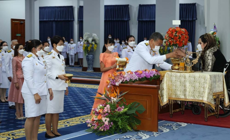 สมเด็จพระเจ้าน้องนางเธอ เจ้าฟ้าจุฬาภรณวลัยลักษณ์ อัครราชกุมารี กรมพระศรีสวางควัฒน วรขัตติยราชนารี
เสด็จลง ณ ศาลาดุสิดาลัย สวนจิตรลดา พระราชวังดุสิต กรุงเทพมหานคร พระราชทานพระวโรกาสให้
นายเศรษฐา ทวีสิน นายกรัฐมนตรี พร้อมด้วยคณะรัฐมนตรีและคู่สมรส เฝ้าถวายพระพรชัยมงคล เนื่อง
ในโอกาสวันคล้ายวันประสูติ 4 กรกฎาคม 2567 เมื่อวันพุธที่ 24 กรกฎาคม 2567 เวลา 14.00 น.

