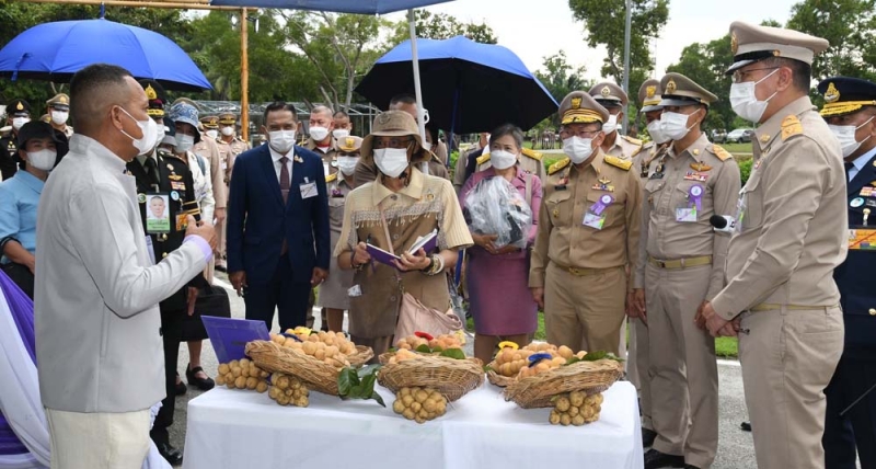 สมเด็จพระกนิษฐาธิราชเจ้า กรมสมเด็จพระเทพรัตนราชสุดาฯ สยามบรมราชกุมารี เสด็จพระราชดำเนินไปทรง
เปิดงาน “ของดีเมืองนรา” ประจำปี 2567 โอกาสนี้ พระราชทานรางวัลแก่ผู้ชนะเลิศการประกวดผลิตผลทางการเกษตร,
การประกวดการแข่งขันผลิตภัณฑ์ศิลปาชีพฯ และการแข่งขันประชันเสียงนกเขาชวา ครั้งที่ 40 ณ สวนสาธารณ
เฉลิมพระเกียรติ 6 รอบ เฉลิมพระชนมพรรษา อำเภอเมือง จังหวัดนราธิวาส เมื่อวันพฤหัสบดีที่ 26 กันยายน 2567 เวลา 08.13 น.

