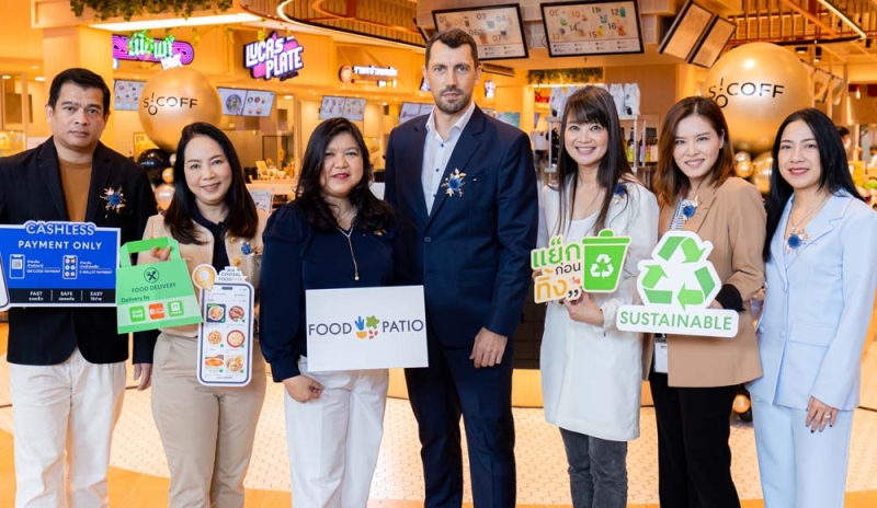 สาขาที่ 46 : ภัทรา ทรัพยะประภา HEAD OF FOOD BUSINESS & ATTRACTION บมจ.เซ็นทรัลพัฒนา และ มาริส อโบลตินส์ MANAGING DIRECTOR ศูนย์การค้าเมกาบางนา ฉลองเปิดศูนย์อาหารฟู้ดพาทิโอ สาขาใหม่ล่าสุด บริหารโดย บมจ.เซ็นทรัลพัฒนา โดยรวมสุดยอดร้านอาหารระดับตำนานของเมืองไทย และ มิชลิน ไกด์ ที่มีให้เลือกมากถึง 27 ร้านค้า 300 เมนู ที่ ชั้น 2
ศูนย์การค้าเมกาบางนา จ.สมุทรปราการ

