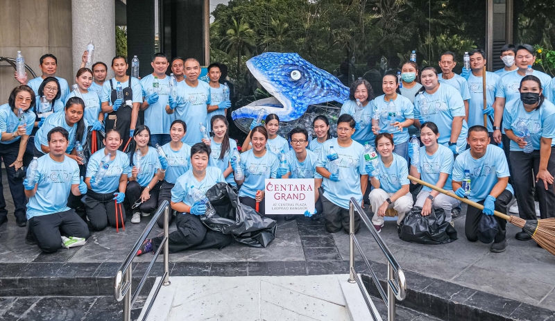 วันสิ่งแวดล้อมโลก : วุฒิศักดิ์ พิชญกานต์ ผจก.ทั่วไป โรงแรมเซ็นทารา แกรนด์ฯ
ลาดพร้าว กรุงเทพรณรงค์ร่วมกันอนุรักษ์สิ่งแวดล้อมและสนับสนุนแนวคิด “ลดการ
ใช้พลาสติก” โดยการส่งข้อความสร้างแรงบันดาลใจเพื่อโลกที่ยั่งยืน ลุ้นรับบัตร
กำนัลบุฟเฟ่ต์พรีเมียมฟรีและบริจาคขวดพลาสติกเพื่อรีไซเคิลพร้อมรับส่วนลดต่างๆ