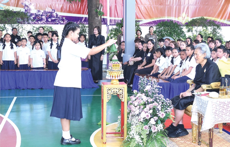 สมเด็จพระกนิษฐาธิราชเจ้า กรมสมเด็จพระเทพรัตนราชสุดาฯ สยามบรมราชกุมารี เสด็จพระราชดำเนินไป
ในงานปิดภาคเรียน ประจำปีการศึกษา 2568 ในการนี้ พระราชทานของที่ระลึกแก่ผู้มีอุปการคุณต่อ
โรงเรียน พระราชทานรางวัลแก่ครูผู้สอน พระราชทานทุนการศึกษา และรางวัลแก่นักเรียน ณ โรงเรียน
ชัยพิทยพัฒน์ มูลนิธิชัยพัฒนา (จารุวัฒนานุกูล ท่าพระ) เมื่อวันจันทร์ที่ 30 มีนาคม 2569 เวลา 14.27 น.