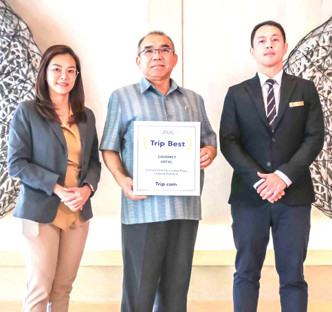 ผลงานโดดเด่น : วุฒิศักดิ์ พิชญกานต์ ผจก.ทั่วไป โรงแรมเซ็นทารา
แกรนด์ฯ ลาดพร้าว กรุงเทพ รับรางวัล “Gold Circle Award Winner 2025” จาก Agoda ด้วยในการส่งมอบบริการคุณภาพสูง
ความคุ้มค่า และสร้างประสบการณ์การเข้าพักที่น่าประทับใจ