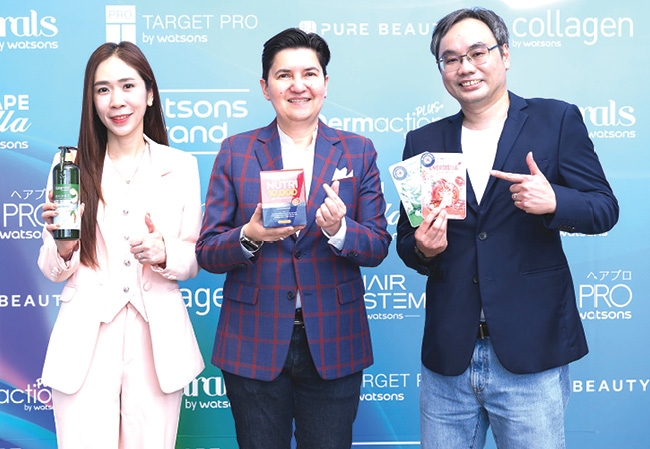 ตราสินค้า “วัตสัน” : นวลพรรณ ชัยนาม กก.ผจก.วัตสัน ประเทศไทย จัดกิจกรรม
Watsons “House of Quality” ตอกย้ำมาตรฐานคุณภาพผลิตภัณฑ์ภายใต้ “Watsons Brand” โดยเป็นส่วนหนึ่งในชีวิตประจำวันที่ผู้บริโภคไว้วางใจ ที่ไม่เคย
หยุดนิ่งในการยกระดับมาตรฐานผลิตภัณฑ์ให้ก้าวข้ามขีดจำกัดเดิมๆ ที่ ร้านวัตสัน