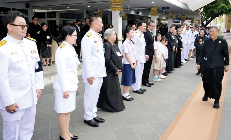 สมเด็จพระกนิษฐาธิราชเจ้า กรมสมเด็จพระเทพรัตนราชสุดาฯ สยามบรมราชกุมารี เสด็จพระราชดำเนินไปในการพระราชทาน
เพลิงศพ นายอาษา เมฆสวรรค์ ม.ป.ช., ม.ว.ม., ภ.ป.ร.3, ร.จ.ท.9 อดีตรัฐมนตรีช่วยว่าการกระทรวงมหาดไทย อดีต
รองปลัดกระทรวงมหาดไทย อดีตผู้ว่าราชการกรุงเทพมหานคร อดีตผู้ว่าราชการจังหวัดเชียงใหม่ อดีตผู้ว่าราชการจังหวัดสุโขทัย ณ เมรุวัดมกุฏกษัตริยาราม เขตพระนคร กรุงเทพมหานคร เมื่อวันเสาร์ที่ 25 เมษายน 2569 เวลา 17.20 น.