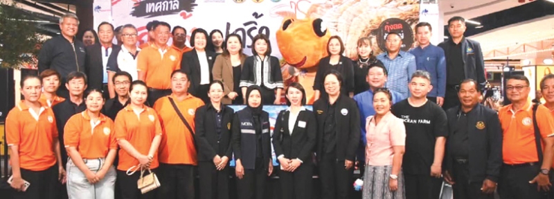 “เทศกาลกินกุ้งแปดริ้ว” : ฉัตรประอร นิยม ผวจ.ฉะเชิงเทรา เปิดงาน “เทศกาลกินกุ้งแปดริ้ว” เพื่อประชาสัมพันธ์
“กุ้งขาวแวนนาไมของจังหวัดฉะเชิงเทรา” ให้ประชาชนสามารถเข้าถึงกุ้งที่มีคุณภาพจากเกษตรกรผู้เลี้ยงกุ้งโดยตรง ในราคาที่ถูกกว่าท้องตลาดทั่วไป พร้อมบูธจำหน่ายสินค้า กุ้งสด เมนูอาหารจากกุ้ง สินค้าเกษตรปลอดภัย และสินค้าชุมชน โดยจะจัดงานถึง 31 พ.ค.2569 ที่ศูนย์การค้าโรบินสันไลฟ์สไตล์ จ.ฉะเชิงเทรา