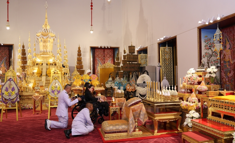 สมเด็จพระเจ้าน้องนางเธอ เจ้าฟ้าจุฬาภรณวลัยลักษณ์ อัครราชกุมารี กรมพระศรีสวางควัฒน วรขัตติยราชนารี เสด็จไปทรงบำเพ็ญพระราชกุศล พระพิธีธรรมสวดพระอภิธรรมพระศพ สมเด็จพระเจ้าลูกเธอ เจ้าฟ้าพัชรกิติยาภา นเรนทิราเทพยวดี
กรมหลวงราชสาริณีสิริพัชร มหาวัชรราชธิดา เป็นพระพิธีธรรมจากวัดจักรวรรดิราชาวาส และวัดสระเกศฯ รวม 8 รูป ณ พระที่นั่งพิมานรัตยา พระบรมมหาราชวัง กรุงเทพมหานคร เมื่อวันศุกร์ที่ 19 มิถุนายน 2569 เวลา 18.46 น.