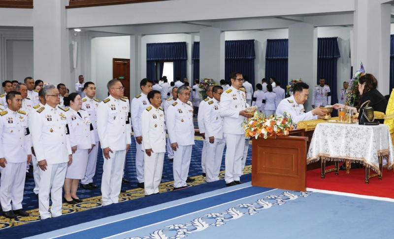 สมเด็จพระเจ้าน้องนางเธอ เจ้าฟ้าจุฬาภรณวลัยลักษณ์ อัครราชกุมารี กรมพระศรีสวางควัฒน วรขัตติยราชนารี
เสด็จลง ณ ศาลาดุสิดาลัย สวนจิตรลดา กรุงเทพมหานคร พระราชทานพระวโรกาสให้ นายอดิศักดิ์
ตันติวงศ์ ประธานศาลฎีกา พร้อมด้วยคณะข้าราชการฝ่ายตุลาการศาลยุติธรรม เฝ้าถวายพระพรชัยมงคล
เนื่องในโอกาสวันคล้ายวันประสูติ วันที่ 4 กรกฎาคม 2569 เมื่อวันพุธที่ 1 กรกฎาคม 2569 เวลา 14.00 น.