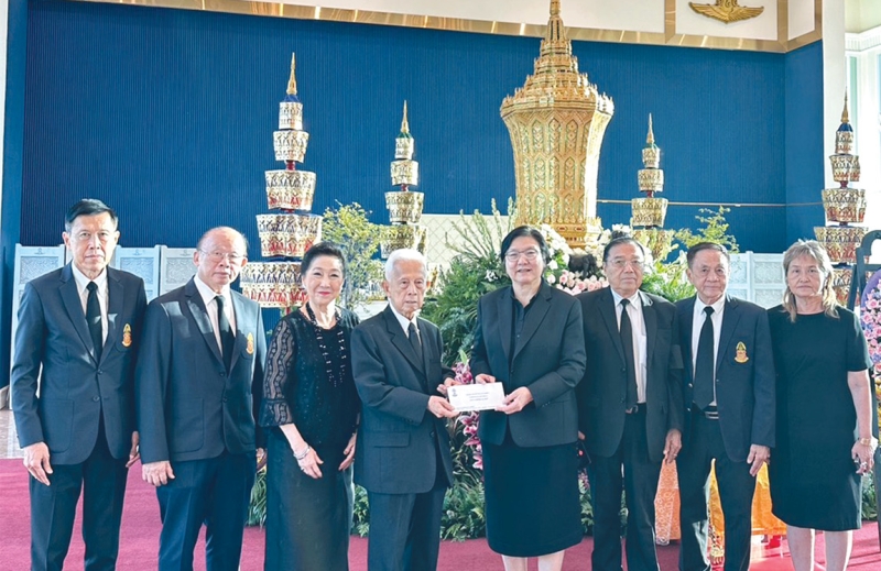 อาลัย...ในคุณความดี : พงศ์เทพ เทพกาญจนา นายกสมาคมธรรมศาสตร์ ในพระบรมราชูปถัมภ์, ผาณิต พูนศิริวงศ์ อุปนายกฯ, พิสิทธิ์ พัฒนะนุกิจ,
คณิต พีชวณิชย์, ดารณี วัธนเวคิน เลขาธิการ เป็นเจ้าภาพ พร้อมด้วย ศ.นรนิติ เศรษฐบุตร อดีตนายกสภามหาวิทยาลัยธรรมศาสตร์ ในพิธีสวดพระอภิธรรมศพ
ศ.กิตติคุณ อรุณ ชัยเสรี สามี ศ.คุณหญิงนงเยาว์ ชัยเสรี อดีตอธิการบดีหญิงคนแรกของมหาวิทยาลัยธรรมศาสตร์ ที่ศาลาสารัชถ์-นลินี รัตนาวะดี วัดพระศรีมหาธาตุฯ
บางเขน โดยมี รศ.ดร.สิริ ชัยเสรี, ดร.ปิยวัชร ชัยเสรี บุตร-ธิดาของผู้วายชนม์ ร่วมกันต้อนรับแขกที่มาร่วมแสดงความอาลัย ซึ่งเจ้าภาพผู้จัดงานของดรับพวงหรีด
แต่ได้เตรียมโต๊ะรับบริจาคของโรงพยาบาลธรรมศาสตร์เฉลิมพระเกียรติ ที่เริ่มสร้างในสมัย ศ.คุณหญิงนงเยาว์ ชัยเสรี เป็นอธิการบดี เพื่อให้รับเงินบริจาคแทนพวงหรีด มอบให้กับ รพ.ธรรมศาสตร์ฯ โดยวิธี e-donation และพิธีสวดพระอภิธรรม จัดถึงวันศุกร์ที่ 10 กรกฎาคม 2569 แล้วบรรจุ