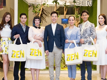 รณรงค์รักษ์โลก : ฌาน ชานนท์ ผู้อำนวยการฝ่ายการตลาด ห้างสรรพสินค้าเซน จัดงาน “ZEN Earth Care Society 2016” เชิญชวนใช้ถุงผ้าโดยจัดแคมเปญแลกรับสติ๊กเกอร์ส่วนลดสูงสุด 40% ด้วยคะแนน The1Card เมื่อช็อปครบตามเงื่อนไข และรับฟรี ZEN Recycle Bag 2016 ถุงผ้าลายใหม่ จนถึงวันที่ 7 ก.ค.2559