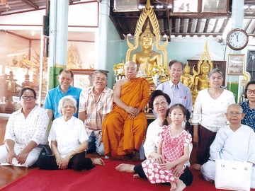 สร้างกุศล : รัชฎา สายสน เป็นประธานทอดผ้าป่าสามัคคีสมทบทุนค่าน้ำ-ค่าไฟ เพื่อบำรุงพระพุทธศาสนา ได้ถวายเงินเข้าวัดจำนวน 80,000 บาท มีพระเทพเจติยาจารย์ เป็นประธานในพิธี ณ วัดเพิ่มประสิทธิผล อ.อินทร์บุรี จ.สิงห์บุรี โดยมี สุรินทร์-พรพิมล โกสิยางกูร,ชูจิตร ไชยยนต์,สุพรรณ เพชรรัตน์,ปราณี สงวนนาม,ธวัช ปารวัฒน์ และ ทวีป สายสน ร่วมในพิธีด้วย