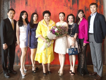 ครบรอบ 35 ปี : ภัทรา โชติวิทยะกุล กรรมการผู้จัดการบริษัทธราภา จำกัด จัดเลี้ยงฉลองในโอกาสครบรอบ 35 ปี ผลิตภัณฑ์เพื่อสุขภาพเห็ดหลินจือแดง นิสสัน เรชิ นำเข้าจากญี่ปุ่น โดยมี มร.โอะซามุ มิอุระ กรรมการผู้จัดการบริษัทนิสสัน เคมีคอล อินดัสตรีส์ประจำประเทศไทย สายสม วงศาสุลักษณ์, ดร.นพ.กิติพงศ์ สุนทราภา, สุรีย์ รัตนหิรัญญา, พณิชนาฎ แย้มเพกา, ชัชชฏา ก้องธรนินทร์, ลินา ลีนุตพงษ์ ร่วมงาน ณ สยามแอ็ทสยามดีไซน์โฮเต็ล กรุงเทพฯ