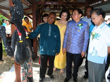 เยี่ยมชมภายในบ้านศิลปินแห่งชาติ อ.ณรงค์ จันทร์พุ่ม