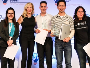 ศิษย์เก่า “ศศินทร์” : พรธิดา วงศ์ภัทรกุล และ ปิตาชัย เดชไกรศักดิ์ จาก บจก.สยาม ออร์แกนิค ผู้ผลิตข้าวแจสเบอร์รี่ รับรางวัลใน The Global Entrepreneurship Summit 2016 ประเภท “การจุดประกายความคิด” ที่ ม.สแตนฟอร์ด สหรัฐอเมริกา