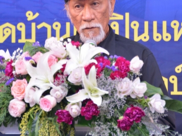 อ.ช่วง มูลพินิจ ศิลปินแห่งชาติ กล่าวถึงวัตถุประสงค์ของการจัดตั้งหอศิลป์