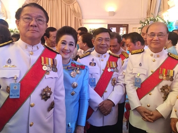 ร.ต.ต.พงษ์นิวัฒน์ ยุทธภัณฑ์บริภาร อัยการสูงสุด,ผาณิต พูนศิริวงศ์,อลงกรณ์ พลบุตร และ บูรณ์ ฐาปนดุลย์ ผู้ตรวจการแผ่นดินของประเทศไทย