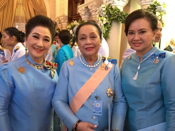 ผาณิต พูนศิริวงศ์,ท่านผู้หญิงอรนุช อิศรางกูรฯ และ ม.ล.ปริยดา ดิศกุล