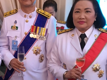 ดร.ธีรภัทร ประยูรสิทธิ ปลัดกระทรวงเกษตรและสหกรณ์ และ ม.ล.ปุณฑริก สมิติ ปลัดกระทรวงแรงงาน