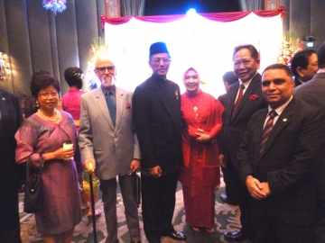 ฉลองวันชาติ : H.E.Mr.Ahmad Rusdi เอกอัครราชทูตอินโดนีเซียประจำราชอาณาจักรไทย จัดงานฉลองวันชาติ อินโดนีเซีย ท่ามกลางทูตและแขกผู้มีเกียรติมากมาย ณ Grand Hyatt Hotel, Bangkok