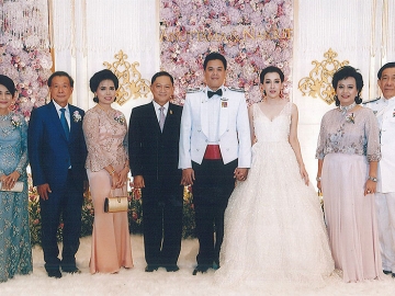 ฉลองสมรส : พิทักษ์ อินทรวิทยนันท์ อดีตรองนายกรัฐมนตรี เป็นประธานงานมงคลสมรสระหว่าง อนุตตมา อมรวิวัฒน์ (บุตรี พลตำรวจเอกสมบัติ-อัญชลีพรรณ อมรวิวัฒน์) กับ พันตำรวจโทณกฤช บุญศักดิ์ (บุตร บุญญิสา บุญศักดิ์) ณ ห้องแกรนด์บอลรูม โรงแรมแชงกรี-ลา กรุงเทพฯ โดยมี พลตำรวจเอกอดุลย์ แสงสิงแก้ว 
รัฐมนตรีว่าการกระทรวงการพัฒนาสังคมและความมั่นคงของมนุษย์ มาร่วมงาน