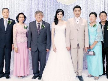 รักหวาน : ศ.นพ.ประสิทธิ์ ผลิตผลการพิมพ์ รองอธิการบดีฝ่ายวิจัย มหาวิทยาลัยมหิดล เป็นประธานพิธีฉลองมงคลสมรส ระหว่าง พญ.ดร.ประวีณ์นุช เพ็ญภาสกานต์ บุตรี
สุพิชฌาย์-ศิลป เพ็ญภาสกานต์ กับ ปิติพงษ์ วนขจรไกร บุตร ธนสิทธิ์-นันทกา 
วนขจรไกร ที่โรงแรมมิราเคิล แกรนด์ คอนเวนชั่น