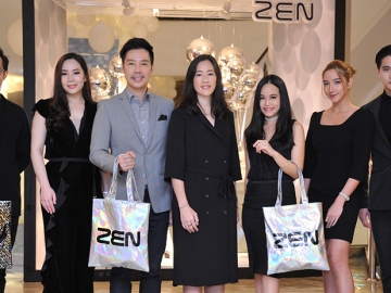 เทศกาลแห่งความสุข : รวิศรา จิราธิวัฒน์ ผอ.อาวุโส ห้างสรรพสินค้าเซน จัดงาน “ZEN Special Thanks” ส่งต่อความรักแทนคำขอบคุณด้วยของขวัญสุดพิเศษตั้งแต่วันนี้ ถึง 2 ม.ค.2560 มอบส่วนลดสินค้าและกระเป๋า ZEN Give with Love Bag ลายใหม่สุดเก๋ เมื่อช็อปครบตามเงื่อนไข ที่ ห้างสรรพสินค้าเซน