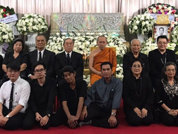 สู่ทางสงบ : ท่านเจ้าคุณวิมลปัญญาภรณ์, ศ.(พิเศษ) ประสิทธิ์ โฆวิไลกูล และ ศ.พญ.สฤกพรรณ วิไลลักษณ์ เป็นประธานสวดพระอภิธรรมศพ อ.เชาวน์ ศรีสมวงษ์ โดยมี ดร.ประเสริฐ-บังอร สายสิทธิ์, ดร.จำรูญ พริกบุญจันทร์, รศ.กัลณกา สาธิตธาดา และ ศ.ดร.สถิรกร พงศ์พานิช ร่วมพิธี และกำหนดการพระราชทานเพลิงศพ วันพฤหัสบดีที่ 2 ก.พ. 2560 เวลา 17.00 น. ณ วัดประยุรวงศาวาสวรวิหาร