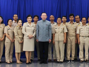 สร้างขวัญ-กำลังใจ : ม.ล.ปนัดดา ดิศกุล ผู้ช่วยรัฐมนตรีประจำสำนักนายกรัฐมนตรี ปฏิบัติราชการกระทรวงยุติธรรม ตรวจเยี่ยมการดำเนินงานด้านกระบวนการฝึกอบรมและดูแลเด็กและเยาวชนตามคำพิพากษาหรือคำสั่งของศาล และตามนโยบายของกรมพินิจและคุ้มครองเด็กและเยาวชน กระทรวงยุติธรรม ที่ ศูนย์ฝึกและอบรมเด็กและเยาวชนชาย บ้านกรุณา อ.บางพลี จ.สมุทรปราการ