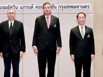 เพื่อความยุติธรรม : ตุล เมฆยงค์ อธิบดีผู้พิพากษาศาลทรัพย์สินทางปัญญาและการค้าระหว่างประเทศกลาง
เปิดโครงการส่งเสริมการประสานความร่วมมือด้านการยุติธรรมของหน่วยงานในกระบวน
การยุติธรรม โดยมี จักรกฤษณ์ เจนเจษฎา รองประธานศาลอุทธรณ์คดีชำนาญการพิเศษ พร้อมด้วย 2 รองอธิบดีศาลทรัพย์สินทางปัญญาฯ ร่วมงาน ณ โรงแรมอัศวิน แกรนด์ คอนเวนชั่น เขตหลักสี่


