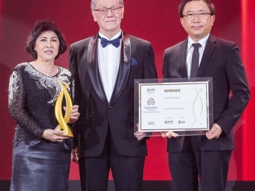 The Best Developer : วรรณิภา วุฒิวัฒน์ และ ประกิต อัครเสรีนนท์
ผช.กก.ผจก.บมจ.เสนาดีเวลลอปเมนท์ รับรางวัลในงานสุดยอดอสังหาริมทรัพย์แห่งประเทศไทย ครั้งที่ 18 ปี 2566 จัดโดย Property Guru Group ที่ โรงแรม ดิ แอทธินีฯ โฮเทล กรุงเทพ

