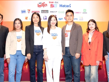 “แฟนต้า” เฟส : ชยพร ลัทธิโสภณกุล ผอ.อาวุโสฝ่ายการตลาด โคคา-โคล่าฯ
ร่วมกับพันธมิตร จัดงาน “แฟนต้า” เฟส มันส์ยกกำลัง เฟสติวัลสุดยิ่งใหญ่ครั้งแรก
ในประเทศไทยจาก “แฟนต้า” ด้วย 4 โซนกิจกรรม ที่มอบความสนุกสุดมันส์ในแบบที่ไม่ซ้ำใครในสไตล์ Gen Z ที่ Hall 5-6 ศูนย์การประชุมแห่งชาติสิริกิติ์

