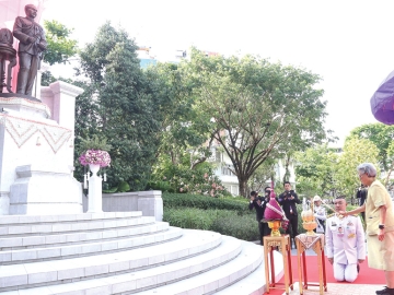 สมเด็จพระกนิษฐาธิราชเจ้า กรมสมเด็จพระเทพรัตนราชสุดาฯ สยามบรมราชกุมารี เสด็จพระราชดำเนินไป
ทรงเปิดพระบรมราชานุสาวรีย์ พระบาทสมเด็จพระจุลจอมเกล้าเจ้าอยู่หัว และทรงเปิดอาคารเจ้าฟ้ามหาจักรี
สิรินธร ในการนี้ พระราชทานของที่ระลึกแก่คณะกรรมการมูลนิธิโรงพยาบาลสมเด็จเจ้าพระยาฯ และผู้มีจิตศรัทธา
ณ สถาบันจิตเวชศาสตร์สมเด็จเจ้าพระยา เขตคลองสาน กรุงเทพมหานคร เมื่อวันจันทร์ที่ 28 เมษายน 2568