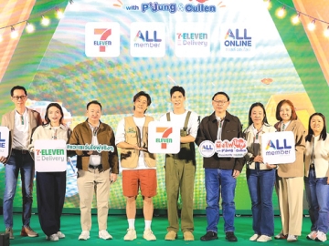 ฮิลใจช่วงปลายปี : ยุทธศักดิ์ ภูมิสุรกุล ประธานเจ้าหน้าที่บริหาร และ ทัพพ์เทพ
จีระอดิศวงศ์ รอง กก.ผจก.อาวุโส บมจ.ซีพี ออลล์ จัดงาน“ผิงไฟใจฟู กับพี่จองคัลแลน” ให้สมาชิก All Member ของเซเว่น อีเลฟเว่น ได้สัมผัสประสบการณ์
สุดเอ็กซ์คลูซีฟและเก็บเกี่ยวช่วงเวลาแห่งความประทับใจร่วมกัน ที่ไอคอนสยาม กรุงเทพฯ