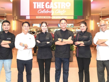 โซนใหม่รวมความอร่อย : เชฟพฤกษ์ สัมพันธวรบุตร Iron Chef Thailand
เชฟกระทะเหล็กอาหารตะวันตก นำทีมเชฟดัง เชฟไก่ เชฟป้อม เชฟบิ๊ก เชฟเป่าเป้
และ เชฟซีตรอง เปิด “The Gastro Celebrity Chefs” จุดนัดพบแห่งใหม่ของสายกิน-ดื่ม-ชิล ใจกลางเมือง ที่ The Gastro District at One Bangkok