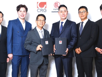 ปิ้งย่างเกาหลี : ณัฐ วงศ์พานิช กก.ผจก.ใหญ่ บจก.เซ็นทรัล เรสตอรองส์ กรุ๊ป (CRG) ได้รับสิทธิ์มาสเตอร์
แฟรนไชส์แบรนด์ “Hanam BBQ” ร้านปิ้งย่างเกาหลีระดับพรีเมียมจากประเทศเกาหลีใต้ มีเกือบ 200 สาขา
ทั่วเกาหลีใต้ ขยายแฟรนไชส์ไปแล้วในหลายประเทศ อาทิ มาเลเซีย ญี่ปุ่น อินโดนีเซีย เวียดนาม ลาว และอยู่ระหว่าง
การขยายสู่ประเทศสหรัฐอเมริกาพร้อมเตรียมเปิด Hanam BBQ สาขาแรกในประเทศไทยในช่วงกลางปี 2569

