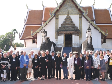 สมเด็จพระกนิษฐาธิราชเจ้า กรมสมเด็จพระเทพรัตนราชสุดาฯ สยามบรมราชกุมารี ทรงนำผู้ได้รับพระราชทานรางวัลสมเด็จเจ้าฟ้ามหิดล และคณะกรรมการรางวัลนานาชาติ มูลนิธิรางวัลสมเด็จเจ้าฟ้ามหิดล ในพระบรมราชูปถัมภ์ ไปทัศนศึกษา ณ วัดภูมินทร์ อำเภอเมืองน่าน จังหวัดน่าน ซึ่งเป็นวัดเก่าแก่ที่มีสถาปัตยกรรม และจิตรกรรมทรงคุณค่า ได้รับการบูรณะครั้งใหญ่เมื่อ ปี 2410 ในปี 2478 กรมศิลปากร ประกาศขึ้นทะเบียนเป็นโบราณสถานของชาติ
ด้านการดูแลรักษาองค์พระประธาน ใช้รูปแบบ “เน้นชะลอการเสื่อมสภาพ” ไม่เปลี่ยนแปลงรูปลักษณ์หรือวัสดุ เมื่อวันพุธที่ 4 กุมภาพันธ์ 2569 เวลา 09.21 น.