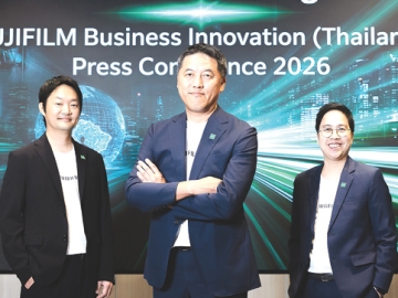 ทิศทางการดำเนินธุรกิจปี 2569 มร.มาซาอากิ ยานากิย่า ประธาน บจก.ฟูจิฟิล์ม บิสซิเนส อินโนเวชั่น (ประเทศไทย) ประกาศย้ำความเป็นผู้นำด้าน Digital Transformation
ยกระดับประสิทธิภาพการทำงานทั้งลูกค้าองค์กรและลูกค้าทั่วไป