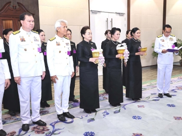 สมเด็จพระกนิษฐาธิราชเจ้า กรมสมเด็จพระเทพรัตนราชสุดาฯ สยามบรมราชกุมารี เสด็จออก ณ วังสระปทุม พระราชทานพระราชวโรกาสให้ นายอิทธิพร แก้วทิพย์ อัยการสูงสุด นำคณะผู้บริหาร ข้าราชการฝ่ายอัยการ สำนักงานอัยการสูงสุด และสมาคมภริยาอัยการ เฝ้าทูลละอองพระบาท ทูลเกล้าทูลกระหม่อมถวายเงินรายได้จากการออกร้าน
ในงานกาชาด ประจำปี 2568 เพื่อบำรุงสภากาชาดไทย เมื่อวันพฤหัสบดีที่ 11 มิถุนายน 2569 เวลา 09.00 น.