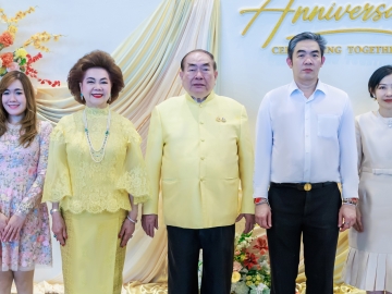 ก้าวสู่ปีที่ 14 : ดร.วรวิทย์-ดร.พัชรา วีรบวรพงศ์ ประธานกรรมการ โรงแรมเดอะ เบอร์เคลีย์ ประตูน้ำ เป็นประธานจัดพิธีทำบุญเพื่อความเป็นสิริมงคล ในโอกาสครบรอบการดำเนินงานก้าวสู่ปีที่ 14 ของโรงแรมฯ โดยมี ศุภชัย - จินต์จุฑา วีรบวรพงศ์, พัชราวดี วีรบวรพงศ์, วัลลภ กมลวิศิษฎ์ และ อัจฉรา ชื่นบุญชู พร้อมคณะผู้บริหารและพนักงานร่วมในพิธี ที่ ห้องจูบิลี่ บอลรูม โรงแรมเดอะ เบอร์เคลีย์ ประตูน้ำ กรุงเทพฯ