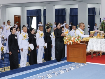 สมเด็จพระเจ้าน้องนางเธอ เจ้าฟ้าจุฬาภรณวลัยลักษณ์ อัครราชกุมารี กรมพระศรีสวางควัฒน วรขัตติยราชนารี เสด็จลง ณ ศาลาดุสิดาลัย สวนจิตรลดา กรุงเทพมหานคร พระราชทานพระวโรกาสให้ พลเรือเอกไพโรจน์ เฟื่องจันทร์ ผู้บัญชาการทหารเรือ พร้อมด้วยคณะนายทหารชั้นผู้ใหญ่ และคู่สมรส เฝ้าถวายพระพรชัยมงคล เนื่องในโอกาสวันคล้ายวันประสูติ วันที่ 4 กรกฎาคม 2569 เมื่อวันพุธที่ 1 กรกฎาคม 2569 เวลา 14.00 น.

